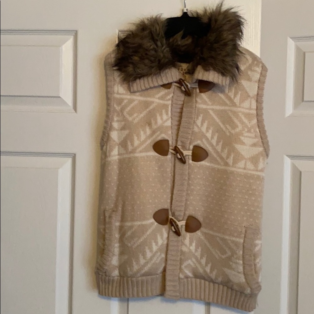Big Girls Sweater Vest